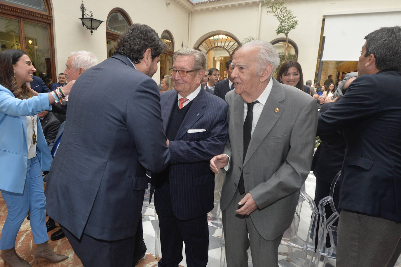 Las imágenes del 45 aniversario del Tajo-Segura en Murcia