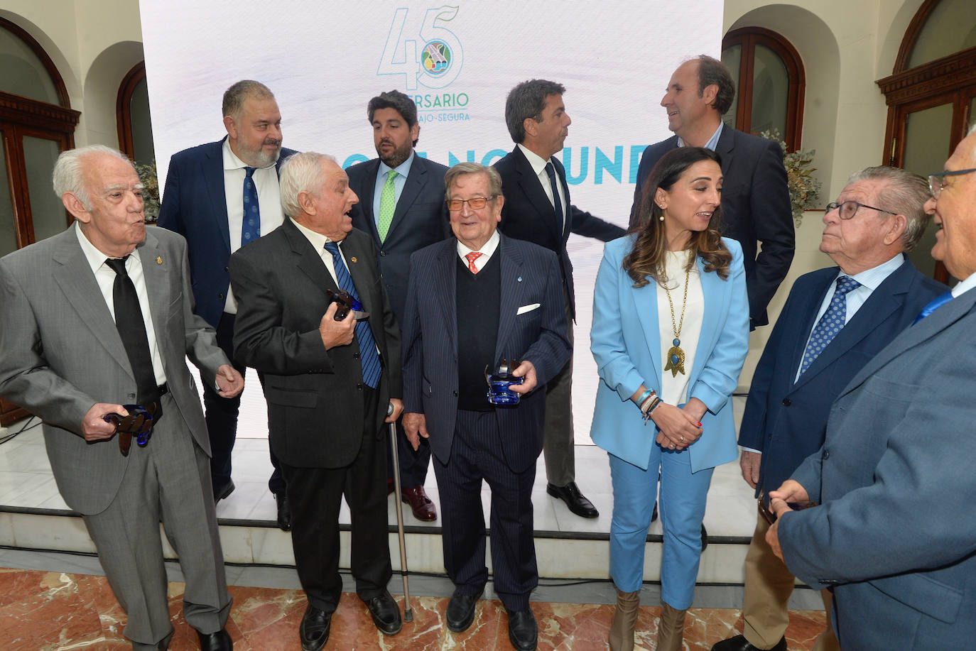 Las imágenes del 45 aniversario del Tajo-Segura en Murcia