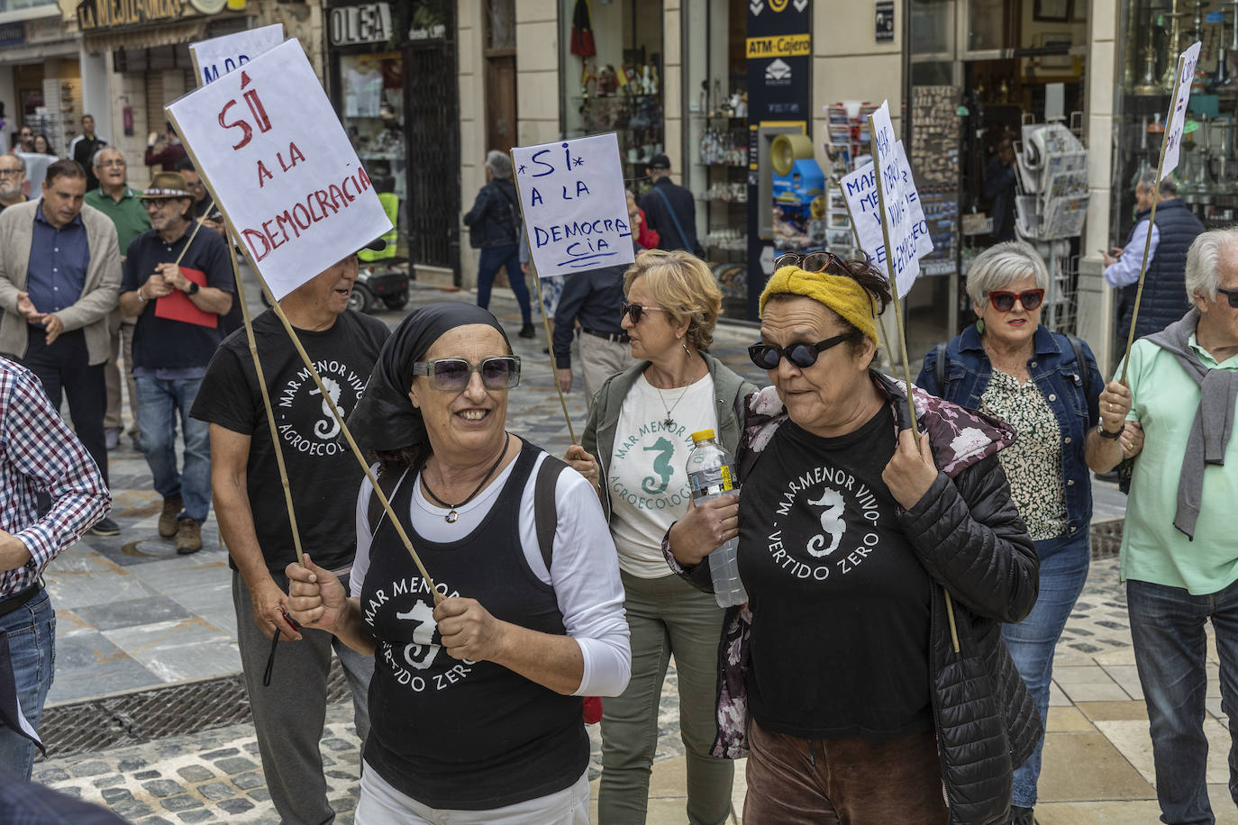 Manifestación del 1 de Mayo de 2024 en Cartagena, en imágenes