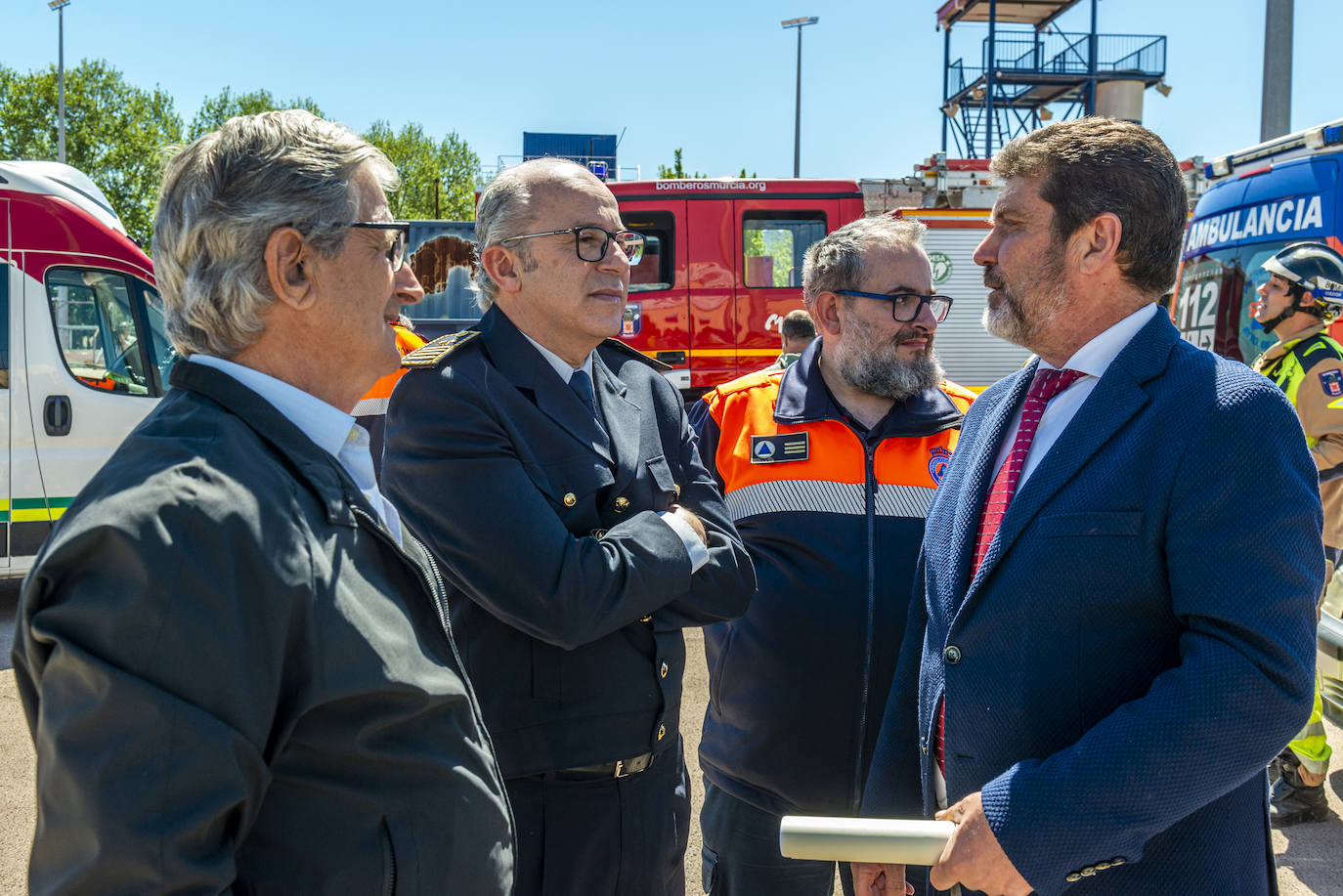 Simulacro de atentado en Murcia, en imágenes