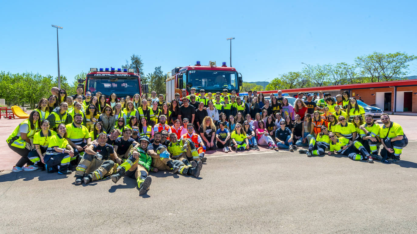 Simulacro de atentado en Murcia, en imágenes