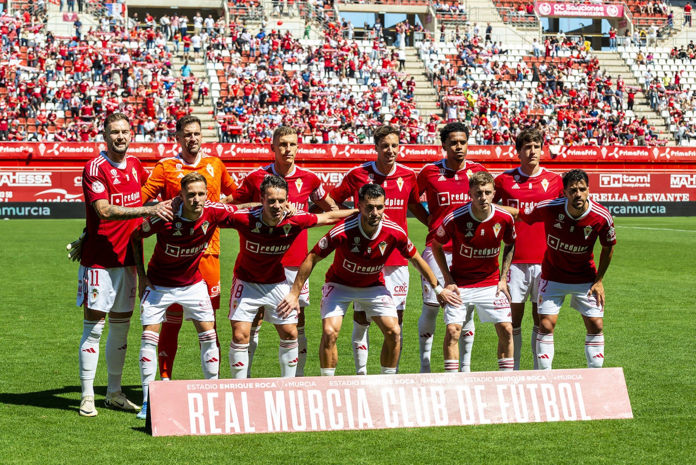 La derrota del Real Murcia frente al Castellón, en imágenes