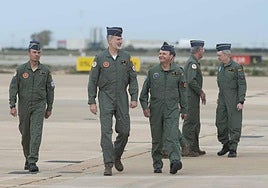 La visita del Rey Felipe VI a la Academia General del Aire, en imágenes
