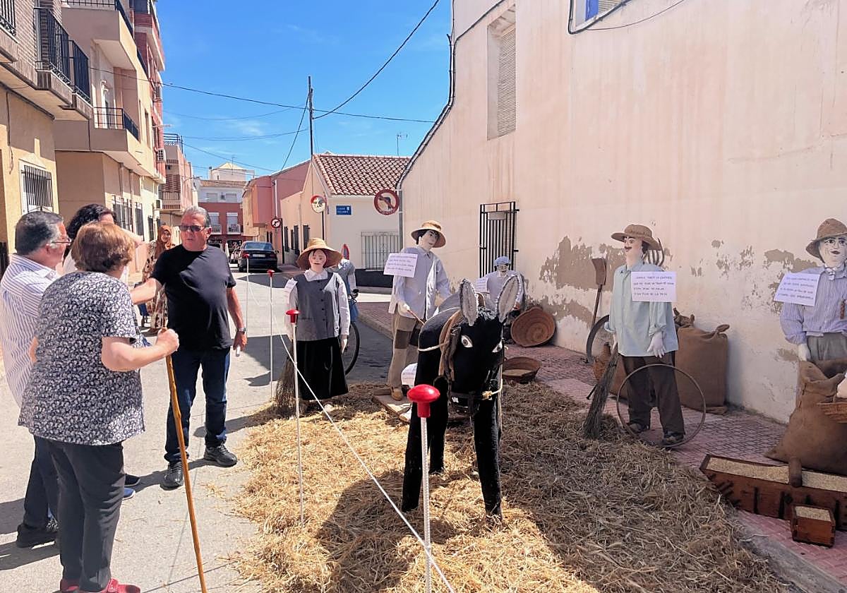El Mayo de la peña El Pico que este año consiguió hacerse con el primer premio de las fiestas.