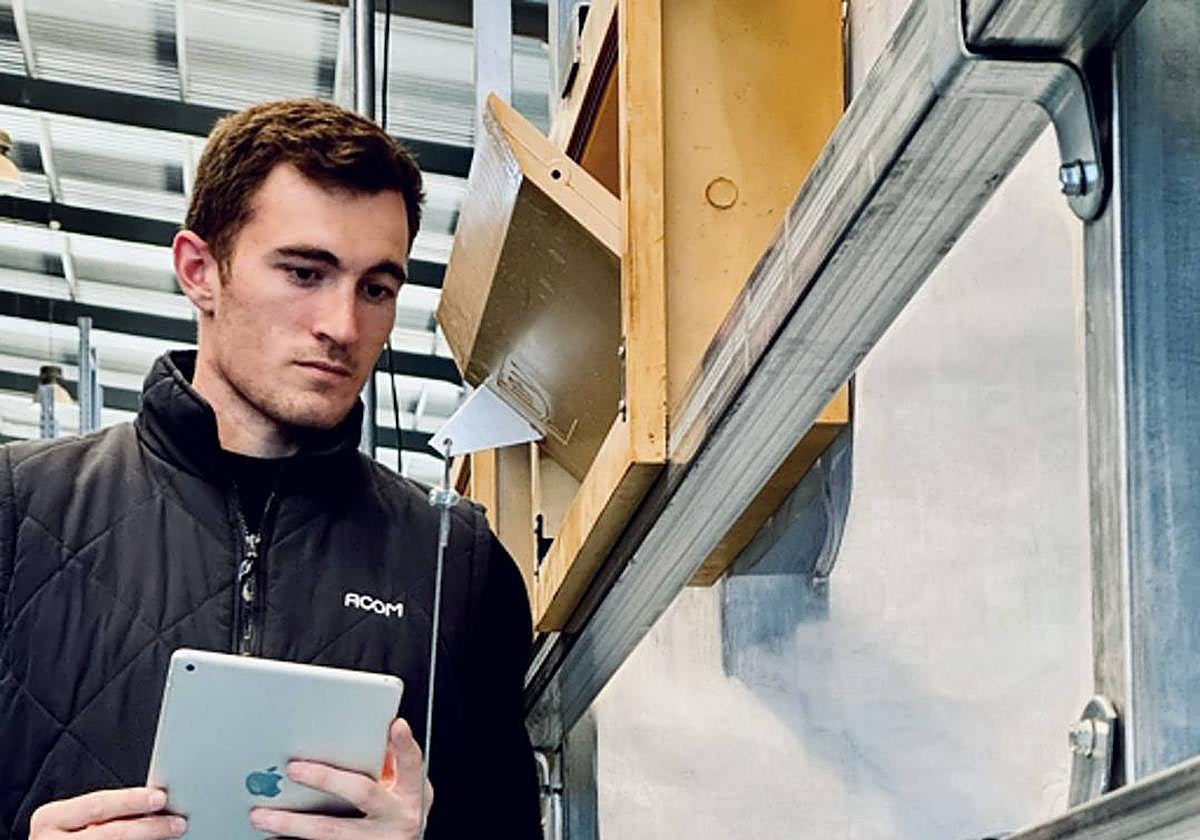 Banco de pruebas de automatización de la ventilación tipo inlet para ganadería intensiva