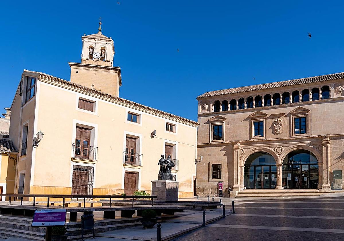 Plaza de Arriba de Jumilla en una imagen de archivo.