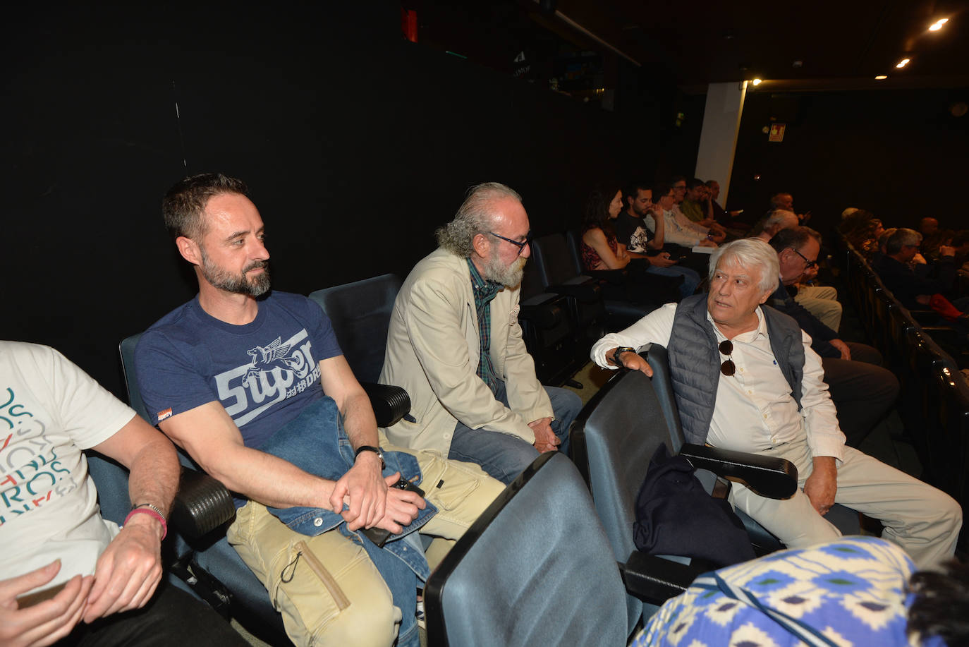 Las imágenes de Andrés Trapiello en el Aula de Cultura de LA VERDAD