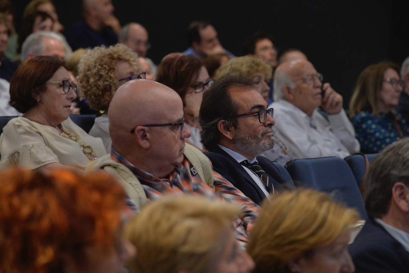 Las imágenes de Andrés Trapiello en el Aula de Cultura de LA VERDAD