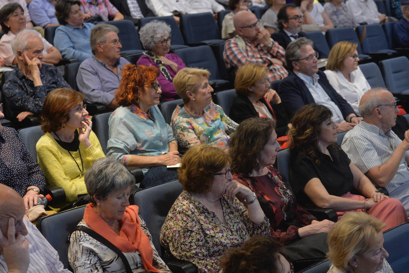 Las imágenes de Andrés Trapiello en el Aula de Cultura de LA VERDAD