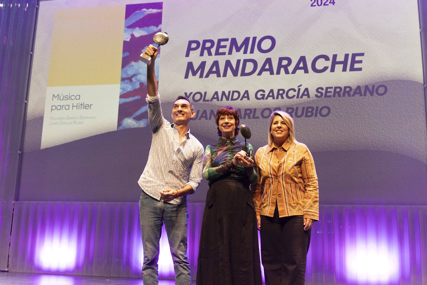 Entrega de los premios Mandarache y Hache 2024, en imágenes