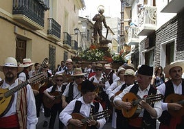 Imagen de archivo de la procesión de San Isidro en Mula.