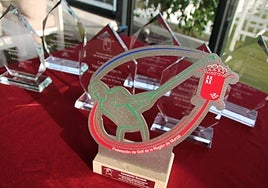 Uno de los trofeos entregados en la edición 2023 del Absoluto de la Territorial murciana.
