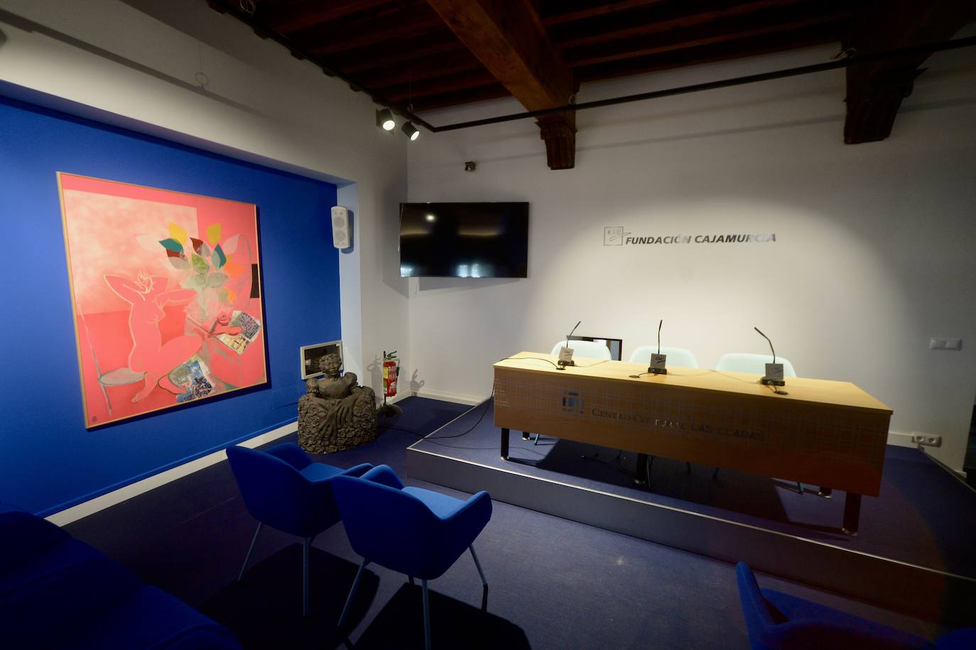 Las imágenes de las nuevas instalaciones de la Fundacion Cajamurcia en Las Claras