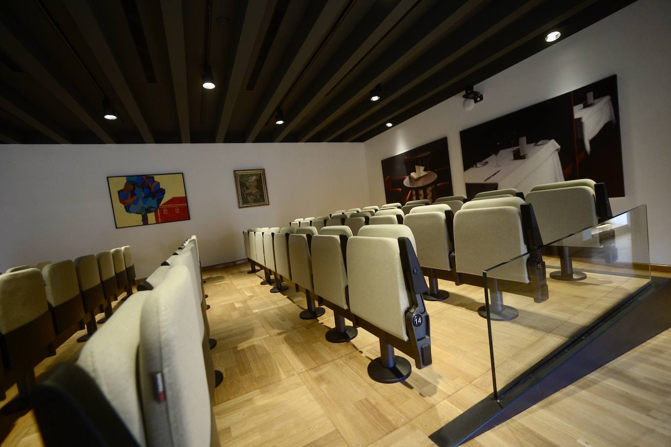 Las imágenes de las nuevas instalaciones de la Fundacion Cajamurcia en Las Claras