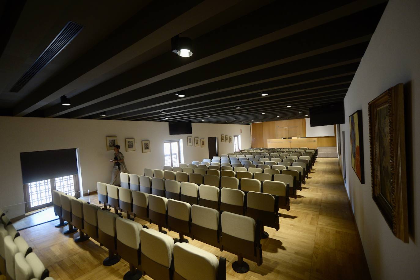 Las imágenes de las nuevas instalaciones de la Fundacion Cajamurcia en Las Claras