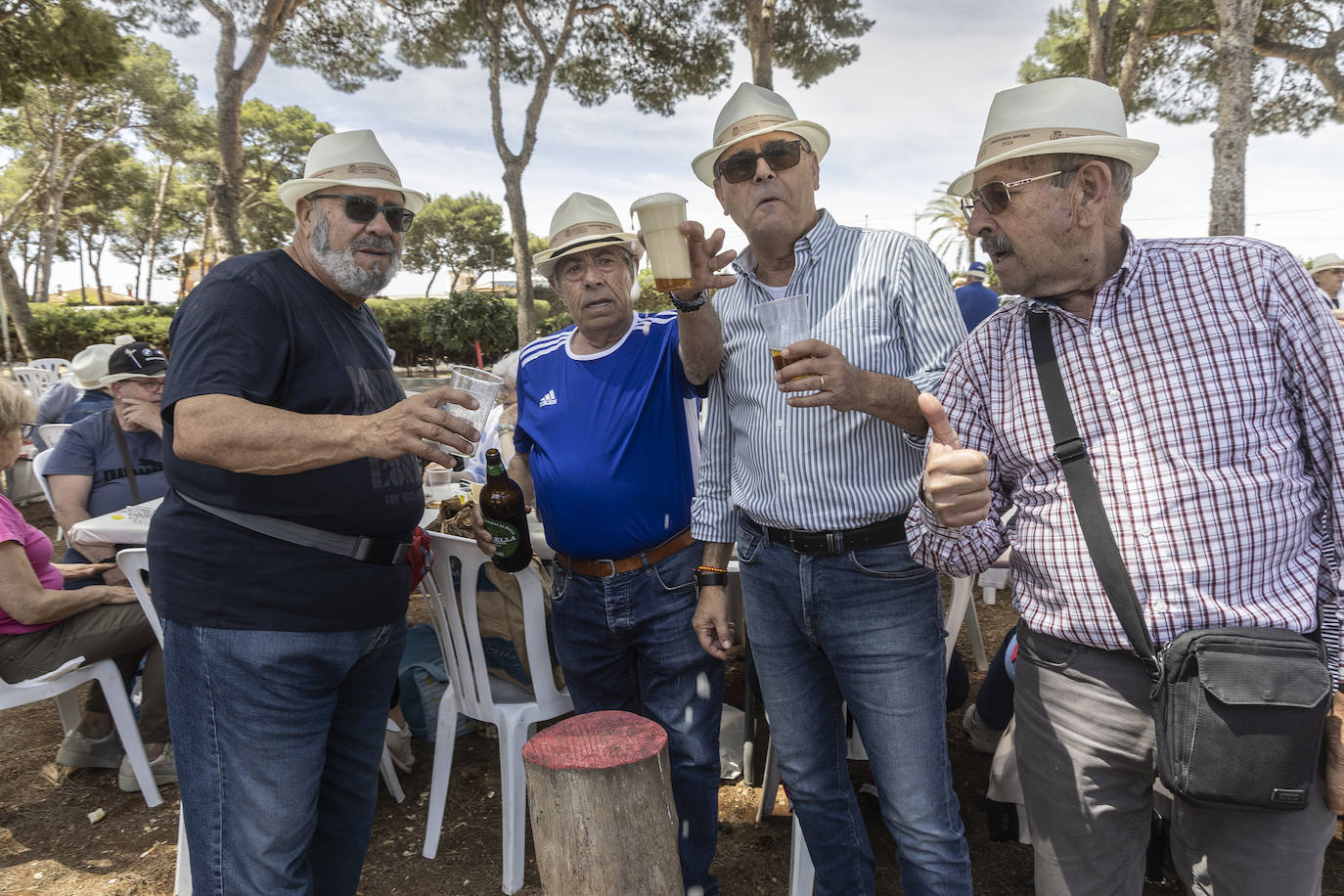 Las imágenes de la convivencia de mayores en Cartagena