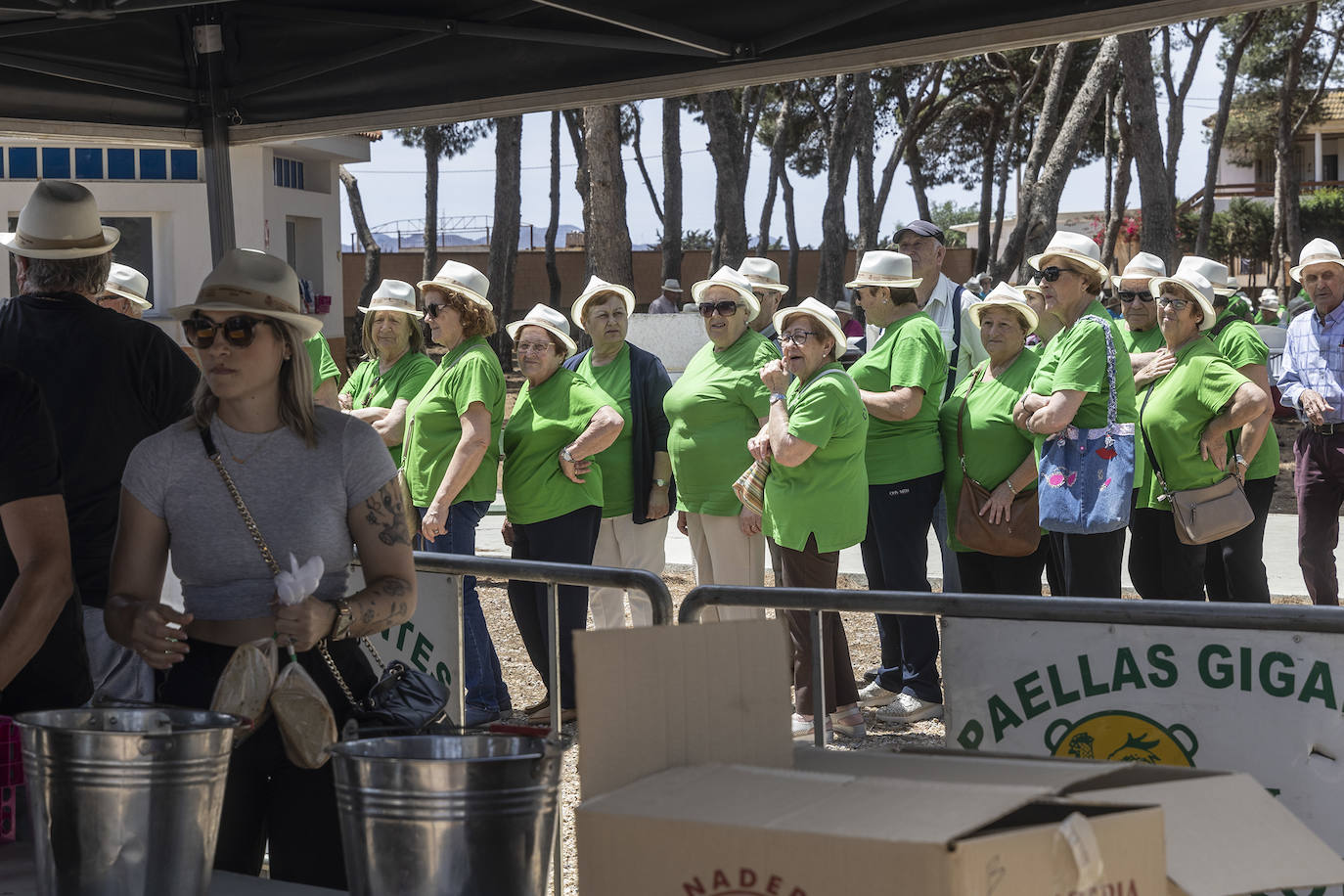 Las imágenes de la convivencia de mayores en Cartagena