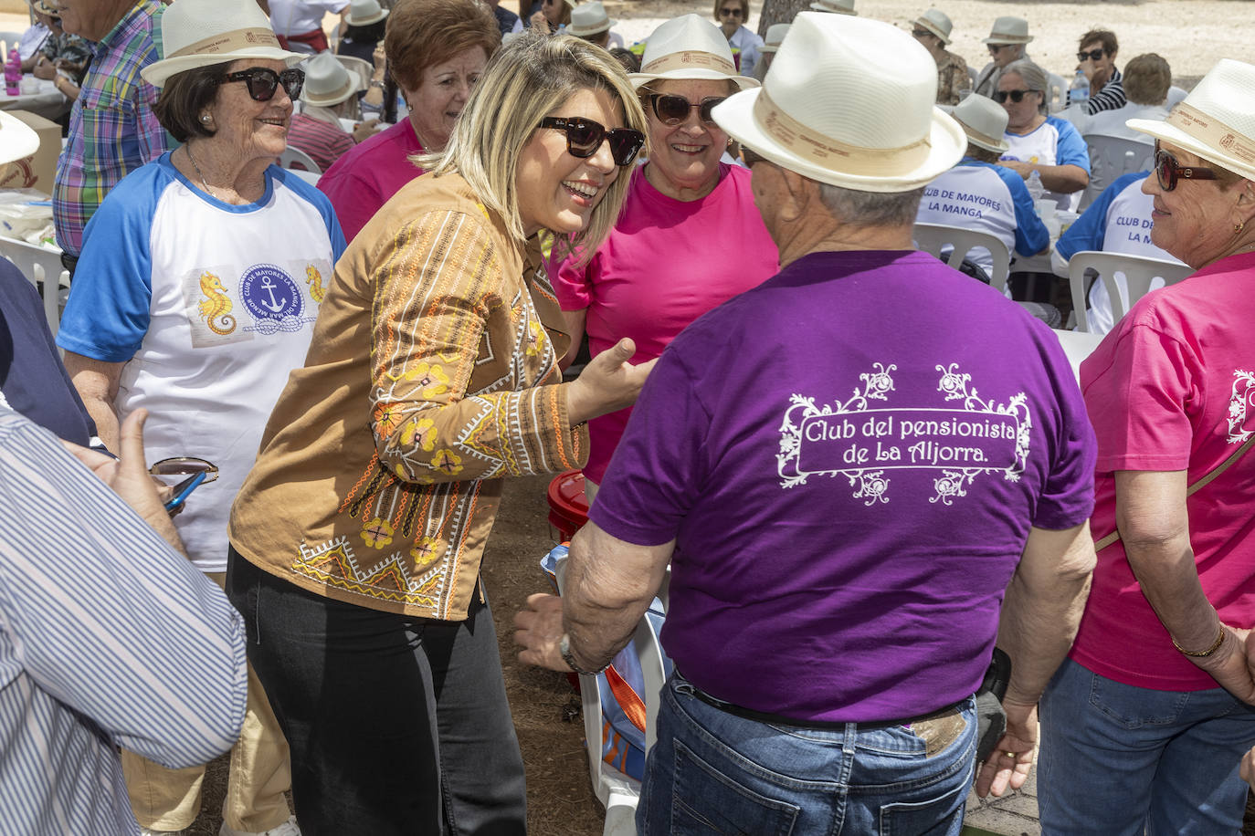 Las imágenes de la convivencia de mayores en Cartagena