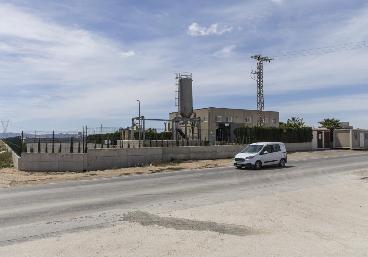 Depuradora de Torre Pacheco, este jueves.