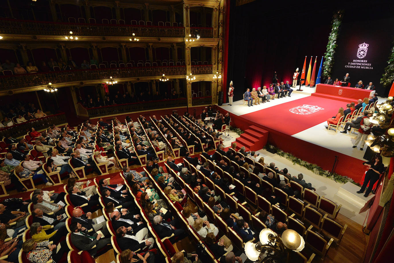 El acto conmemorativo del Día de la Ciudad de Murcia, en imágenes