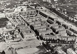 Barrio de Vistabella en los años 50.