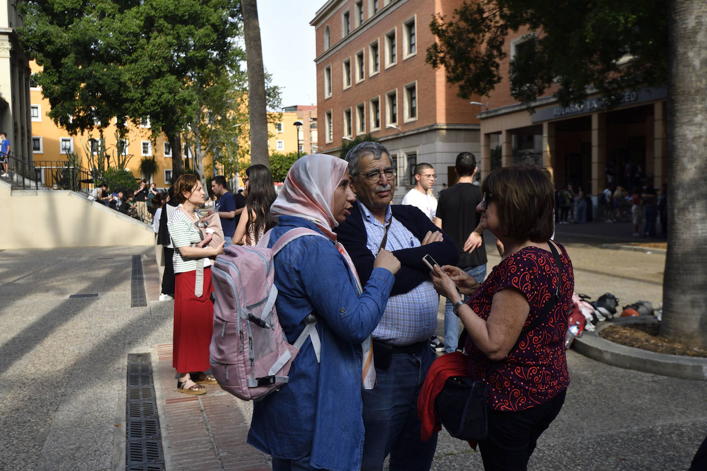 Las imágenes de la acampada de estudiantes de la UMU a favor de Palestina