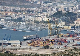 El Puerto de Cartagena, en una imagen de archivo.