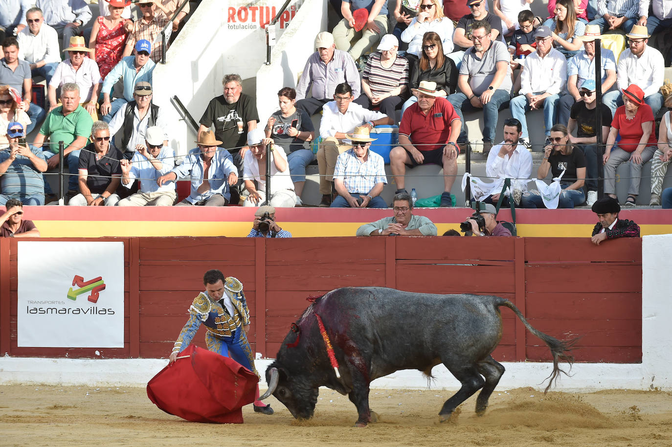 Las imágenes de la corrida de toros en Yecla