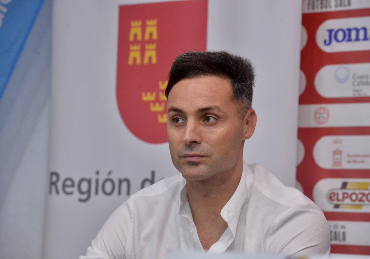 Juanjo Angosto, ayer.