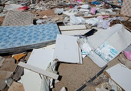 Imagen de archivo de un vertedero ilegal.