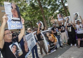 Concentración en Cartagena en memoria de Sara Gómez, en una foto de archivo.