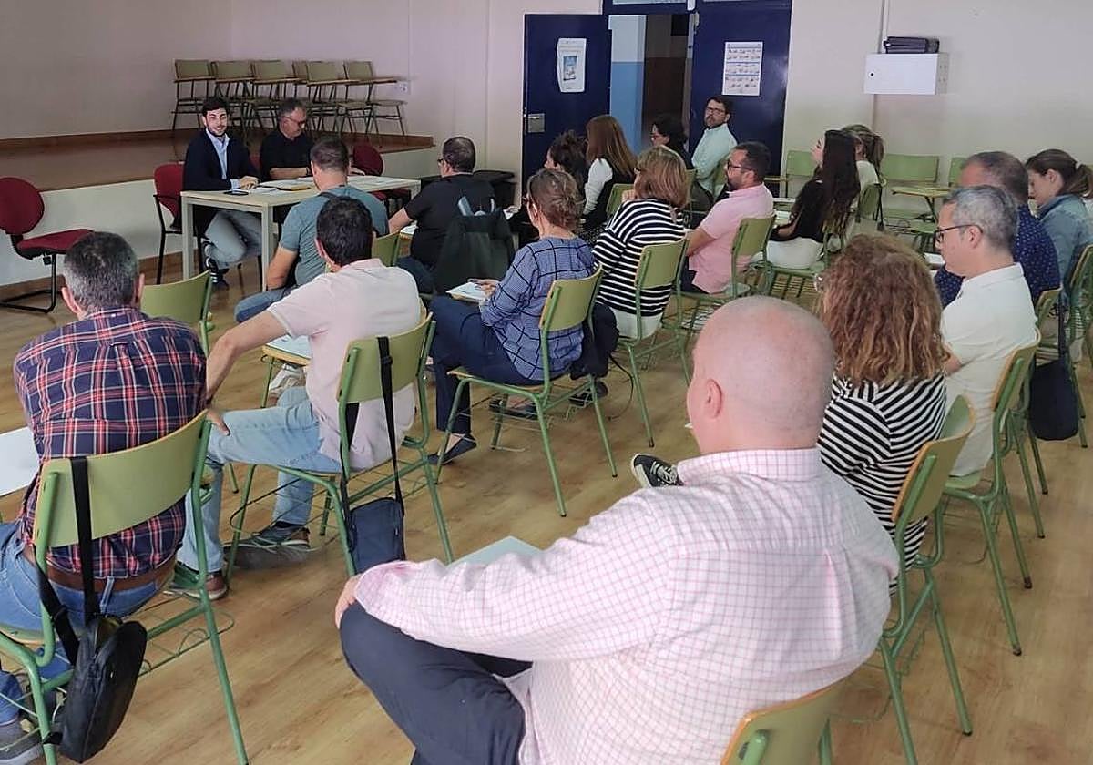 Reunión del Consejo Escolar de Cartagena.