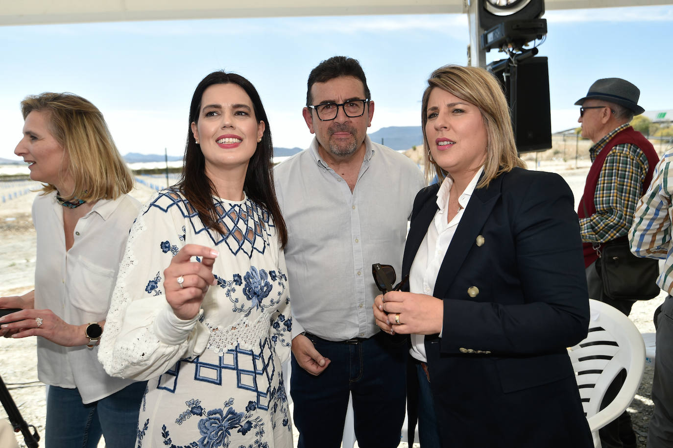 La visita de Núñez Feijóo a Cieza, en imágenes