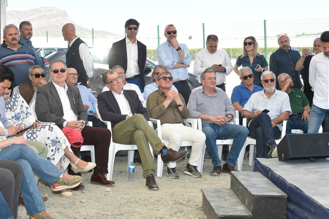 La visita de Núñez Feijóo a Cieza, en imágenes