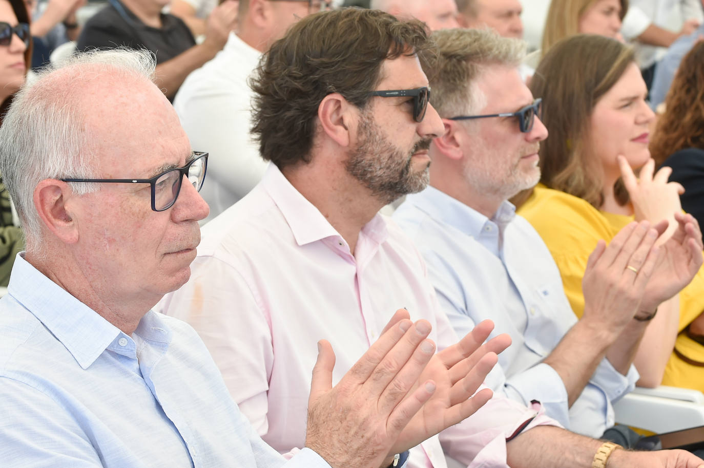 La visita de Núñez Feijóo a Cieza, en imágenes