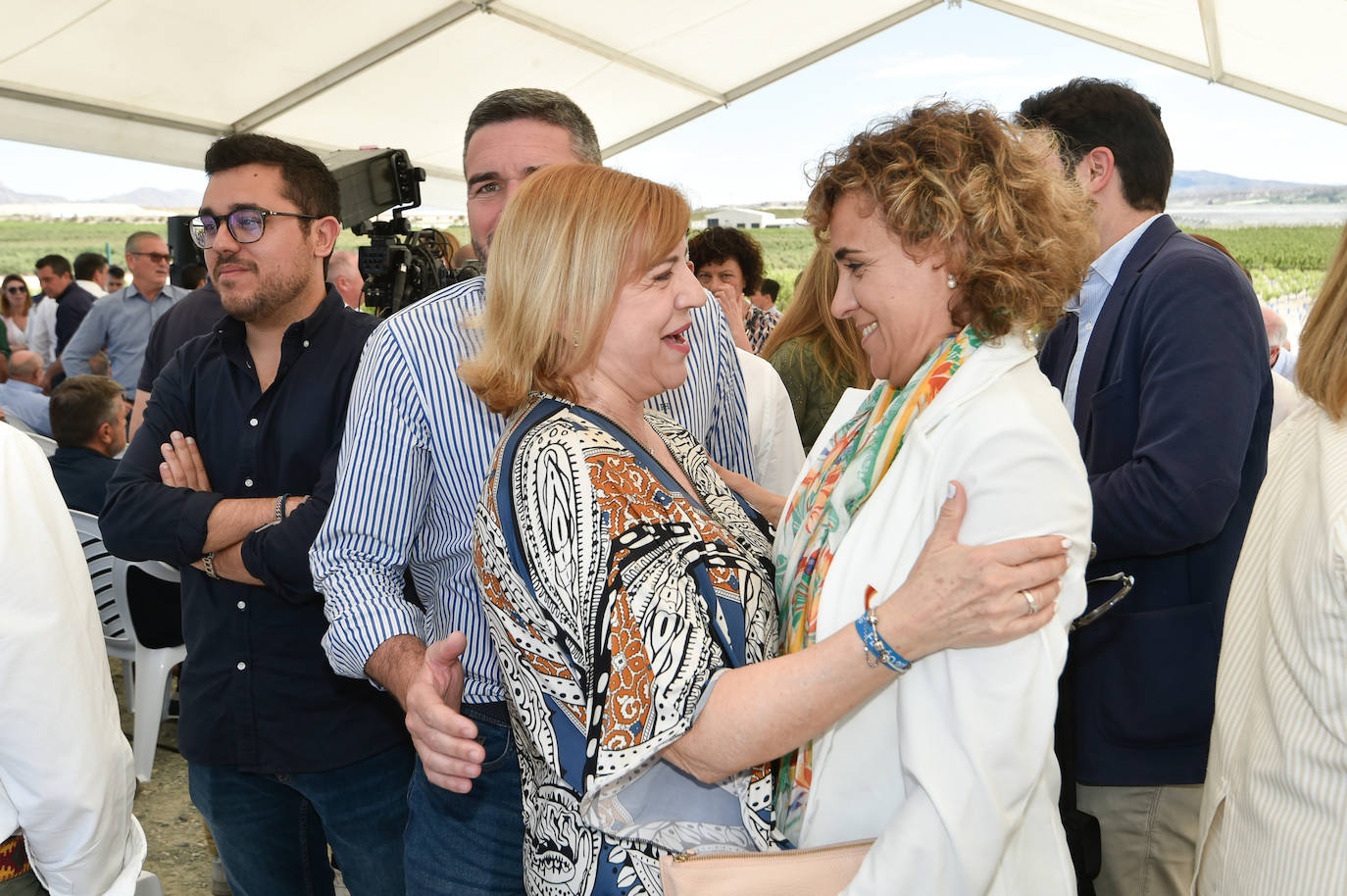 La visita de Núñez Feijóo a Cieza, en imágenes