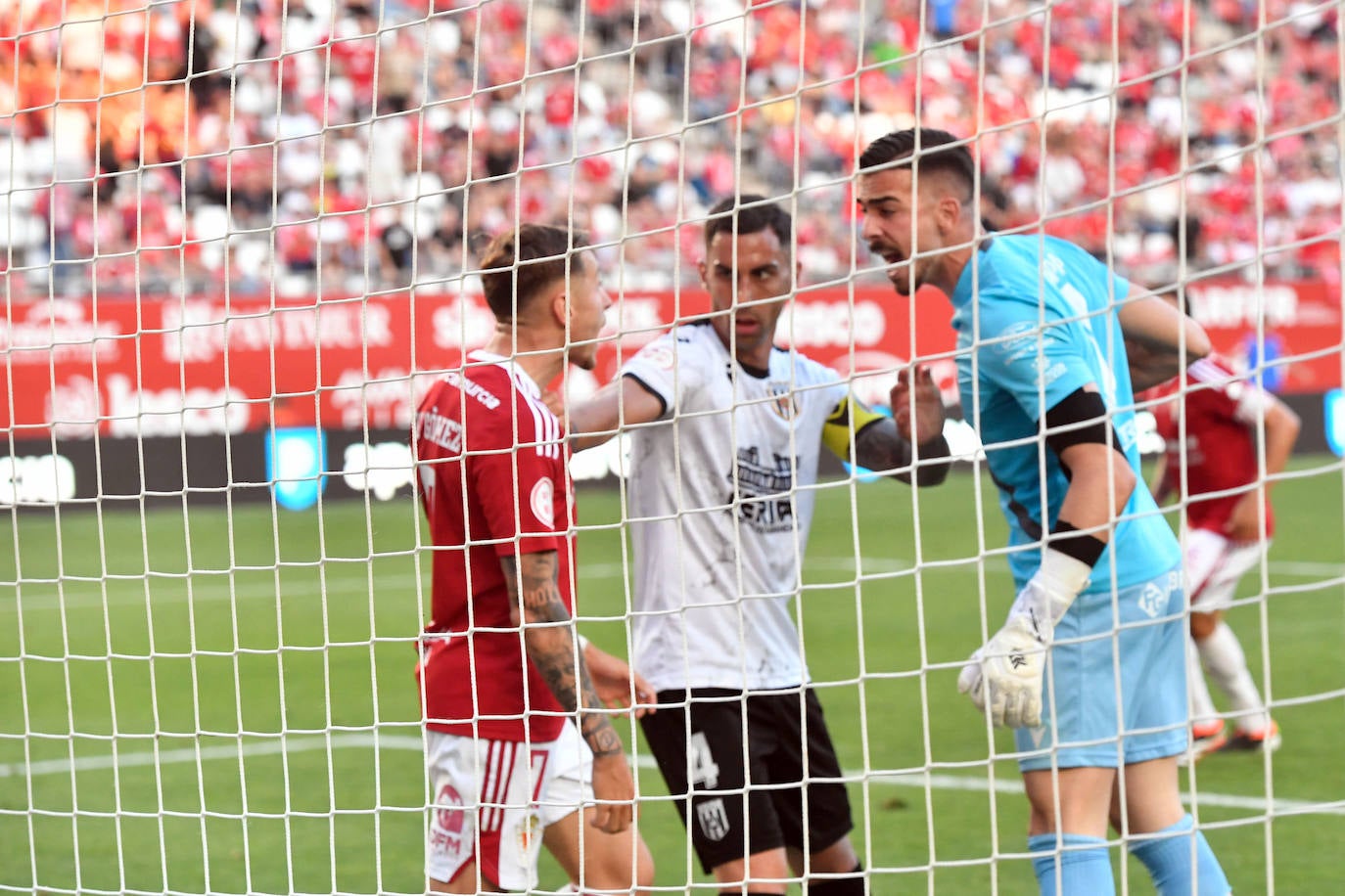 El empate del Real Murcia frente al Mérida, en imágenes