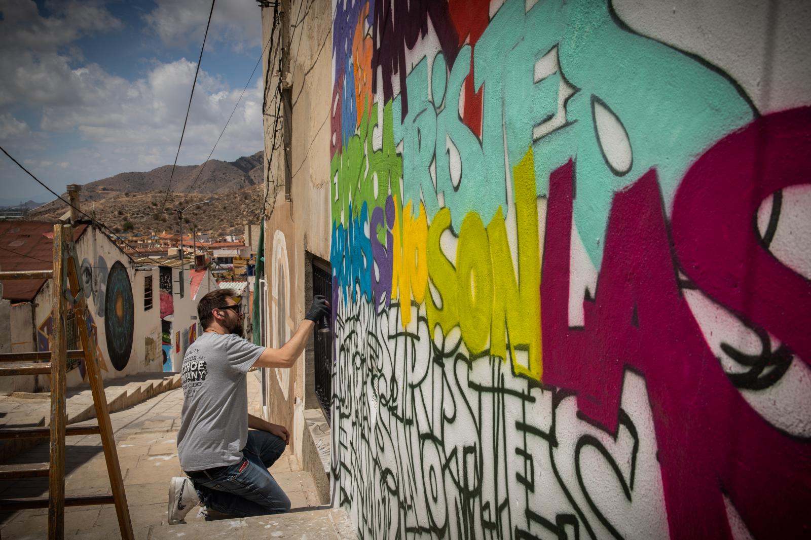 Las imágenes de los Murales de San Isidro en Orihuela