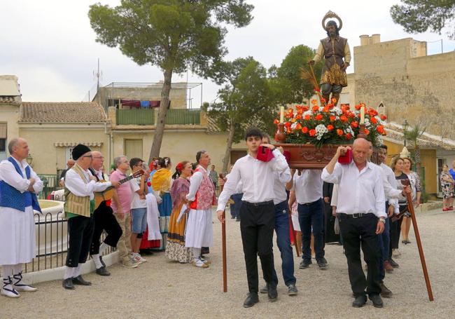 La música tradicional acompañó el recorrido.