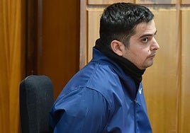 Pedro 'El Margarito', en la sesión de la pasada semana del juicio.