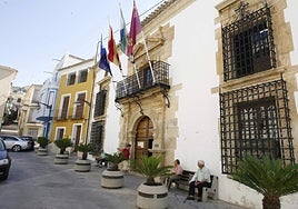 El Ayuntamiento de Ricote, en una foto de archivo.