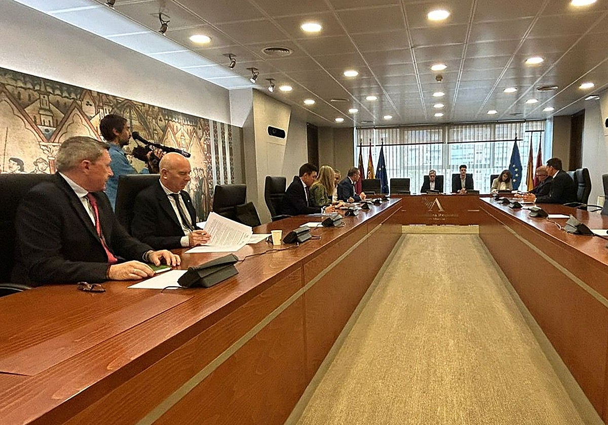 Reunión de la comisión de Asuntos Generales de la Asamblea.