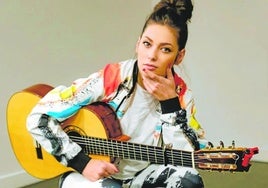 La guitarrista flamenca Mercedes Luján.