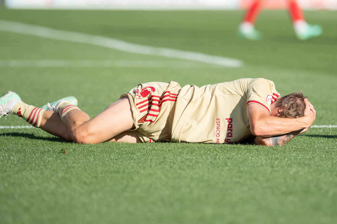 La derrota del Real Murcia frente al Atleti B, en imágenes