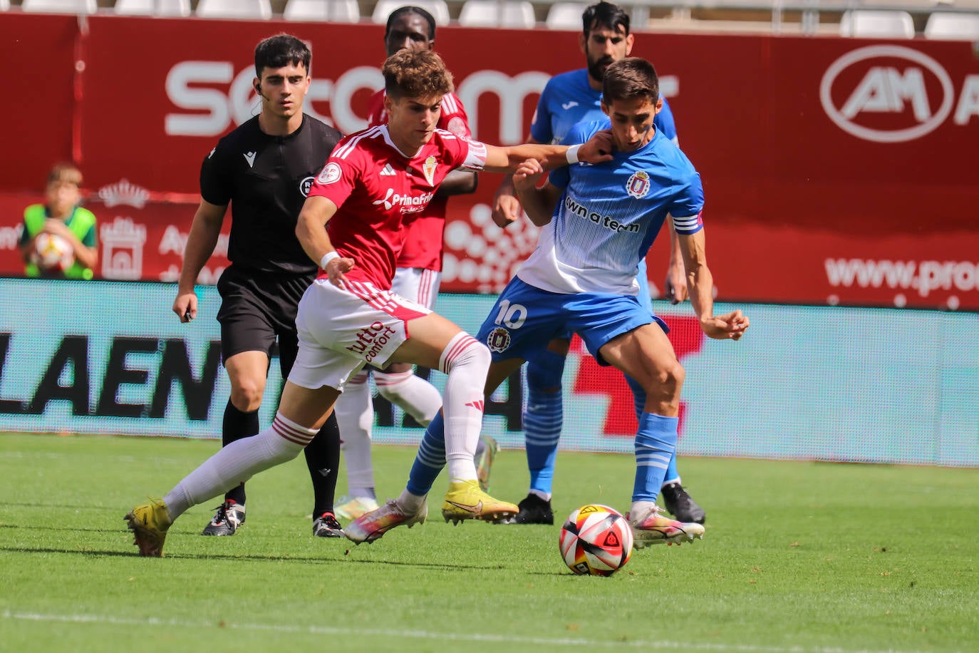 La victoria del Real Murcia Imperial frente al Lorca Deportiva, en imágenes