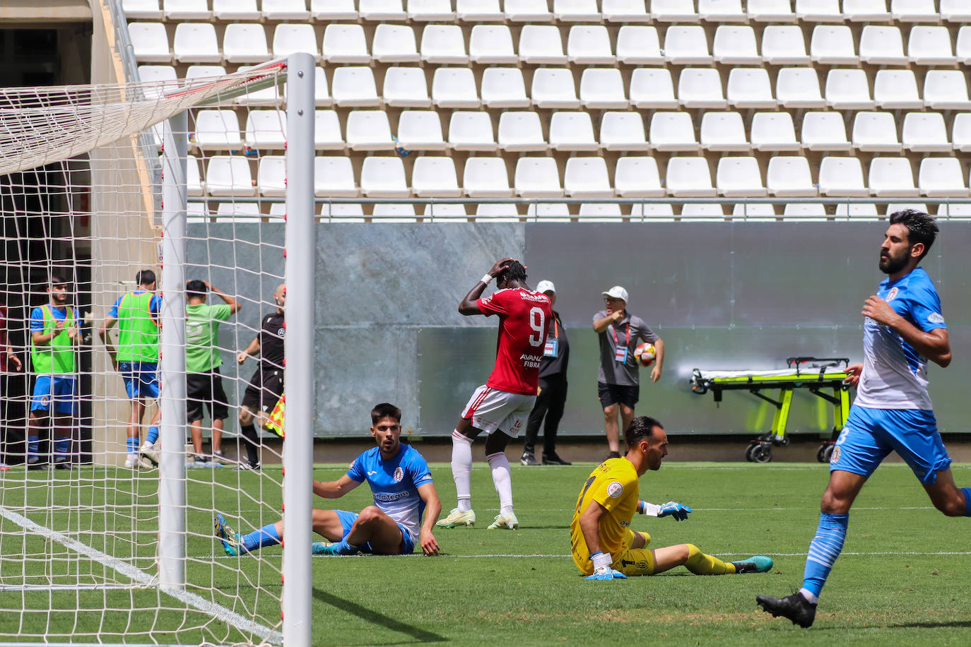 La victoria del Real Murcia Imperial frente al Lorca Deportiva, en imágenes