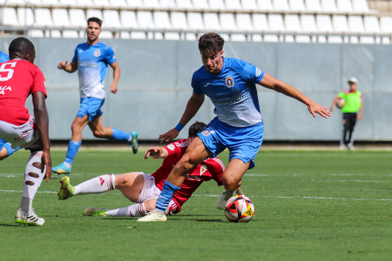 La victoria del Real Murcia Imperial frente al Lorca Deportiva, en imágenes