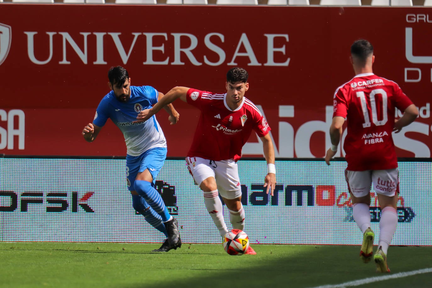 La victoria del Real Murcia Imperial frente al Lorca Deportiva, en imágenes