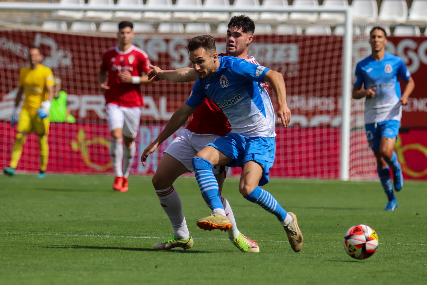 La victoria del Real Murcia Imperial frente al Lorca Deportiva, en imágenes