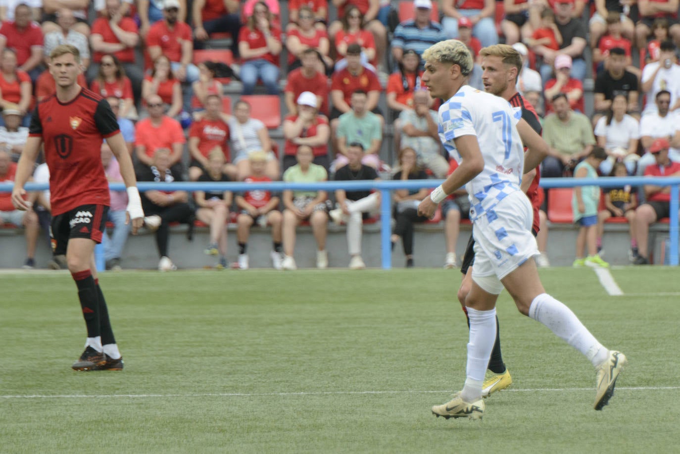 El Cieza accede a las semifinales del &#039;playoff&#039; tras eliminar al Caravaca, en imágenes